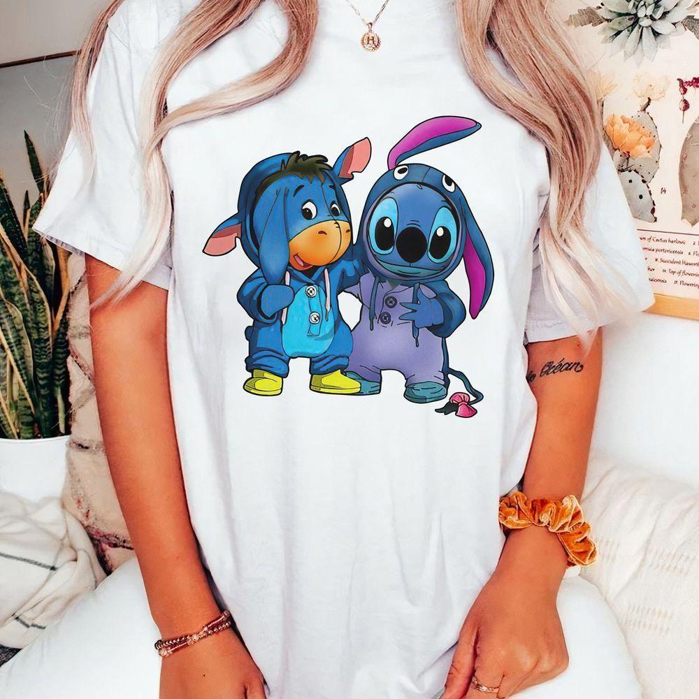 Vintage Eeyore And Stitch Best Friend Costume Disney Vuitino Shirt Vintage Eeyore And Stitch Best Friend Costume Disney Vuitino Shirt